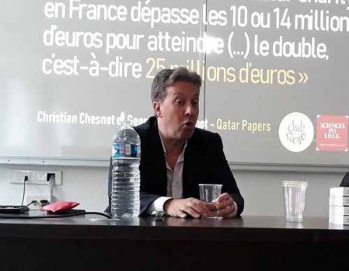 <a href='https://clubdelapressehdf.fr/spip.php?article10864' style="font-size:small;">Christian Chesnot, journaliste à France Inter, invité " à un débat organisé par le Club" de la presse HDF suite (…)</a>